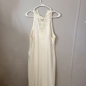 Very elegant ivory dress.